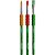 Pincel Artesanal Minecraft GRIP Ergonômico 3 Modelos Blister com 03 - Imagem 3