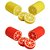 Borracha Decorada TRIS Citrus com Cheiro 3MODELOS Display com 24 - Imagem 3
