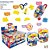 Massa para Modelar Criativa TRIS TOY KIT Viagem Mala Display com 09 - Imagem 1