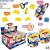Massa para Modelar Criativa TRIS TOY KIT Viagem Mala Display com 09 - Imagem 3