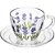 Xícara Café Lavanda 80ML 1 Conjunto - Imagem 1