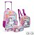 Mochila Infantil com Rodinha SEREIA/UNICÓRNIO Lanc+est Sortidos KIT - Imagem 2