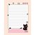 Caderno Argolado Cute CAT ELAS+FICHAS+DIV.80F Sortidos - Imagem 9
