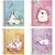 Caderno 01X1 Capa Dura Colegial Woodland com Chaveir+card 80F Sortidos - Imagem 1