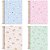 Caderno 01X1 Capa Dura Colegial Sweetly Chaveiro+cards 80 Folhas Sortidos - Imagem 5