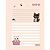Caderno 01X1 Capa Dura Colegial Cute CAT 3D Capa Cartão 80F Sortidos - Imagem 8