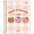 Caderno 01X1 Capa Dura LOVVY 80 Folhas Pacote com 04 - Imagem 3