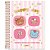 Caderno 01X1 Capa Dura LOVVY 80 Folhas Pacote com 04 - Imagem 6