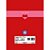 Caderno 01X1 Capa Dura ITS Love 80 Folhas Pacote com 04 - Imagem 3