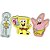 Borracha Decorada BOB Esponja Mini 3 Modelos Blister com 03 - Imagem 2