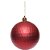Artigo para Decoração Natal Bola 8CM Fosca Vermelha Pacote com 6 Unidades - Imagem 2