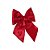 Artigo para Decoração Natal Laço 24X20CM Vermelho Veludo Molhado - Imagem 2