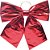 Artigo para Decoração Natal Laço 25CM Vermelho Metálico - Imagem 1