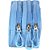 Estojo Triplo STITCH Azul Tecido (6926845749307) - Imagem 3