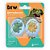 Borracha Decorada Raptors OVO de Dino 2UNX6BLIST Display com 06 - Imagem 2