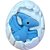 Borracha Decorada Raptors OVO de Dino 2UNX6BLIST Display com 06 - Imagem 4