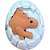 Borracha Decorada Raptors OVO de Dino 2UNX6BLIST Display com 06 - Imagem 5