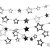 Artigo para Decoração Estrelas Prata Cordão 1,50M - Imagem 2