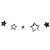 Artigo para Decoração Estrelas Prata Cordão 1,50M - Imagem 4