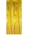 Cortina para Decoração Metalizada Dourado 1X2M - Imagem 3