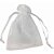 Saco de Organza Branco 07X09CM Pacote com 10 - Imagem 3