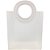Sacola para Presente Lisa PVC TRANSP/BRANCA 16X8X18,5CM Pacote com 10 - Imagem 3