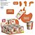 Borracha Decorada TRIS CRISPY Frango Frito 8PCS Display com 09 - Imagem 1