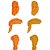 Borracha Decorada TRIS CRISPY Frango Frito 8PCS Display com 09 - Imagem 3