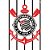 Caderno Brochurão Capa Dura Corinthians 80 Folhas Pacote com 05 - Imagem 5