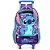 Mochila Infantil com Rodinha STITCH G Roxa - Imagem 1