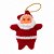 Artigo para Decoração Natal Enfeite Papai Noel 5CM Vermelh Pacote com 03 - Imagem 3