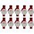 Artigo para Decoração Natal Miniatura PREG. Papai Noel 3,5 Pacote com 10 - Imagem 1