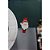 Artigo para Decoração Natal Miniatura PREG. Papai Noel 3,5 Pacote com 10 - Imagem 3