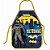 Avental Escolar Decorado Batman 385X485MM - Imagem 1