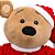 Pelúcia Natal URSO TOM Noel 38CM - Imagem 2