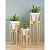 Suporte para plantas em madeira - Imagem 3