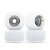 Cartwheels White VR4 Classic (7.5mm) - Silver Aluminum Core - Imagem 1