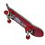 Fingerboard Completo com Deck Chems 33,5mm - Imagem 2