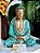 Buda 30cm Samadhi Mudra | Verde Esmeralda - Imagem 1