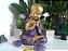 Buda Baby Amor 18cm | Chama Violeta e Dourado - Imagem 2