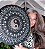 Mandala Devorah Yin Yang 40cm - Imagem 1