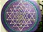 Mandala Sri Yantra 40cm | Violeta - Imagem 1