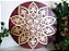 Mandala Duo Red 50cm - Imagem 1
