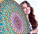 Mandala Duo Torus Lilás Turquesa (do 25cm ao 90cm) - Imagem 2