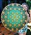 Mandala Duo Flower of Life | Tons de verde (do 25cm ao 90cm) - Imagem 1