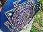 Mandala Duo Sri Yantra | Violeta e Azul (do 25cm ao 90cm) - Imagem 3