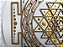 Mandala Duo Sri Yantra | Branco (do 25cm ao 90cm) - Imagem 4