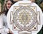 Mandala Duo Sri Yantra | Branco (do 25cm ao 90cm) - Imagem 2