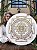 Mandala Duo Sri Yantra | Branco (do 25cm ao 90cm) - Imagem 1