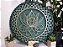 Mandala 3D 8C Flor de Lótus | Tons de turquesa e ouro (do 25cm ao 90cm) - Imagem 5